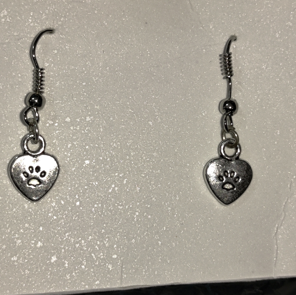 I love my cat earrings
